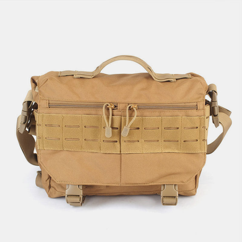 Herren Militär Messenger Bag Umhängetasche Reisetragetasche mit mehreren Fächern