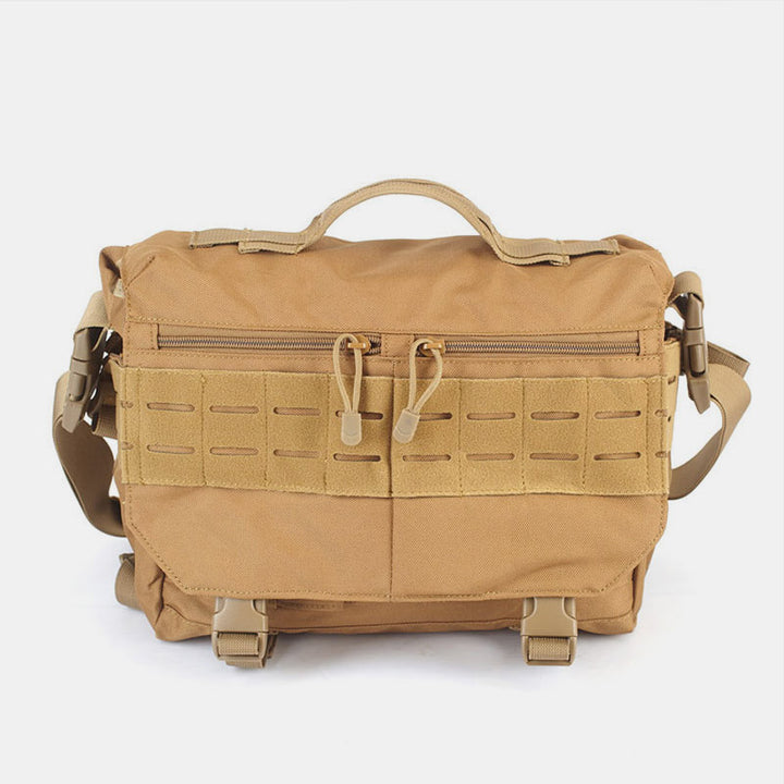 Herren Militär Messenger Bag Umhängetasche Reisetragetasche mit mehreren Fächern