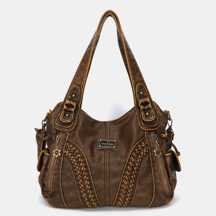 Einfarbige Hobo-Tasche für Damen