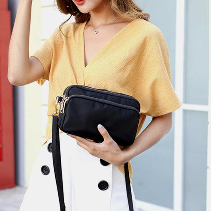 Mini-Umhängetasche für Damen, leichte Handtasche für den Alltag, Schultertasche, Clutch