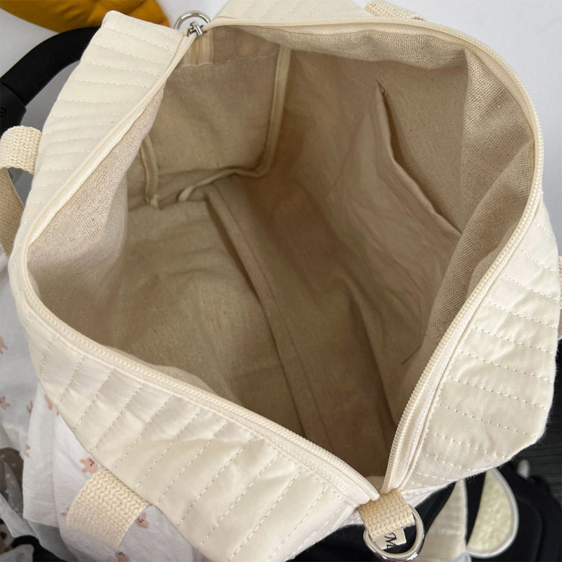 Wickeltasche Tote Weiche Baumwolle Mama Schultertasche Handtasche Baby