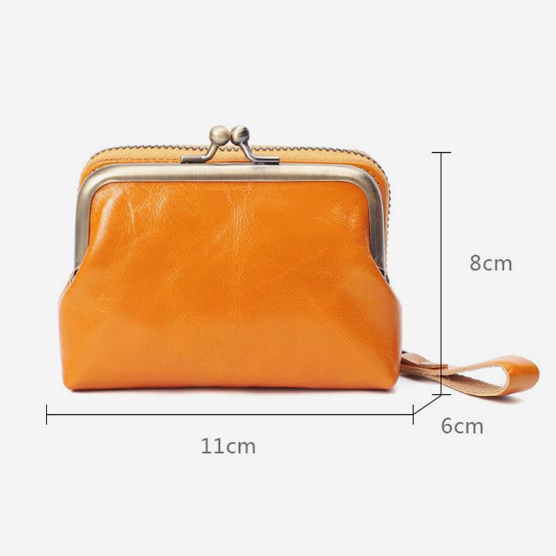 Retro-Kartenetui, Münzgeldbörse, Geldbörse, Mini-Handtasche mit Reißverschluss für Damen - image 18
