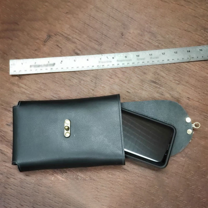Vintage-Gürteltasche für Männer, mittelalterliche Cosplay-Handytasche