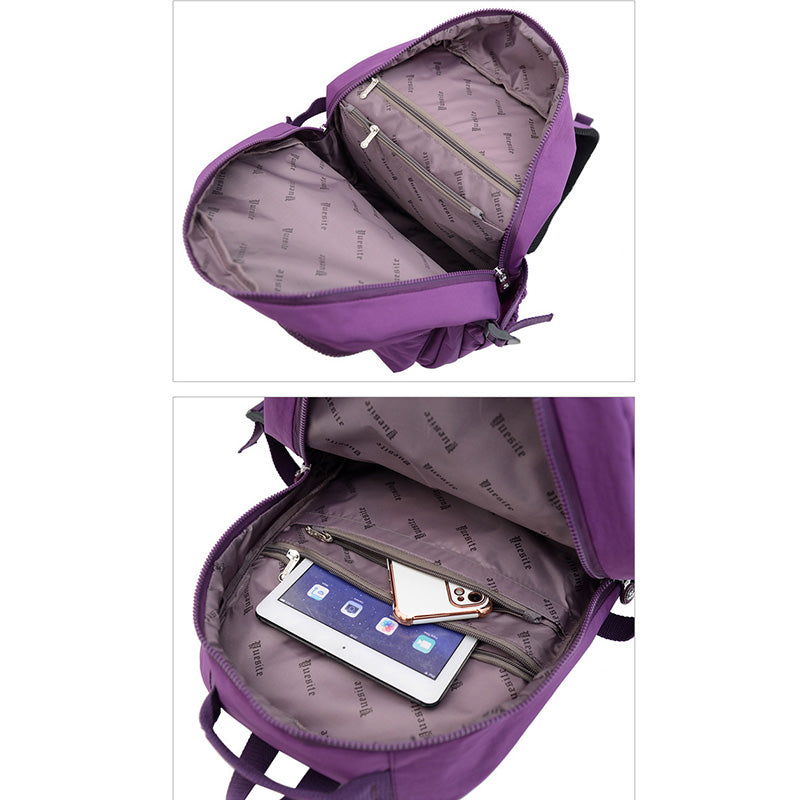 Laptop-Rucksack, leichter Reiserucksack für Frauen, College-Schulbüchertaschen