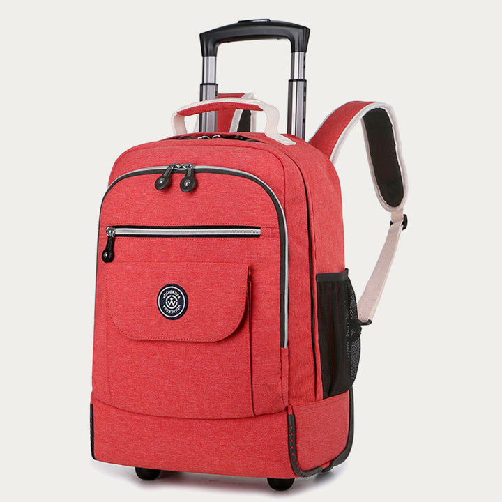 Dual-Use-Rucksack für Reisen Pull Rod Rolling Tote