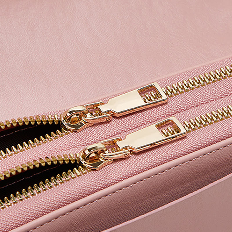 Handytasche für Damen, minimalistisch, horizontal, zum Einkaufen, Geldbörse