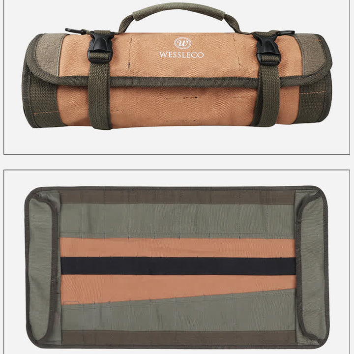 Werkzeugtasche zum Aufrollen, Werkzeugtasche zum Aufrollen, Handtasche, Schultertasche, Werkzeug-Organizer