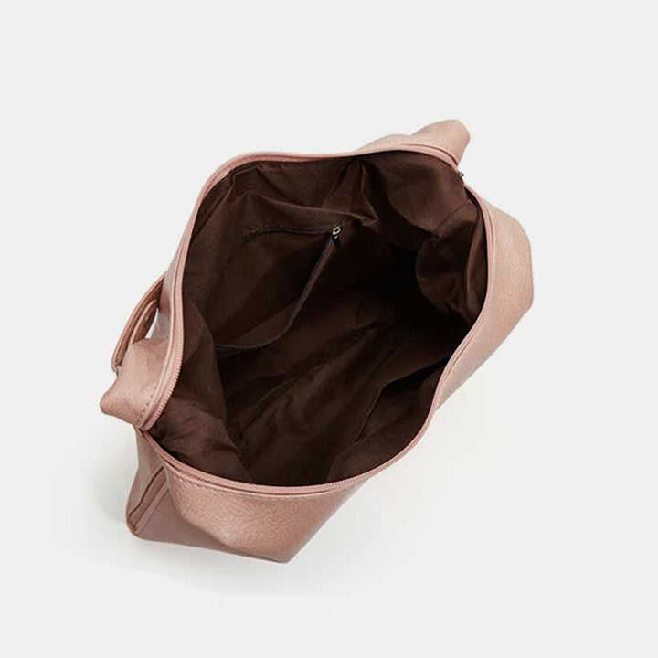 Große Hobo-Tasche aus weichem Leder, Handtasche, Tragetasche für den Alltag für Damen