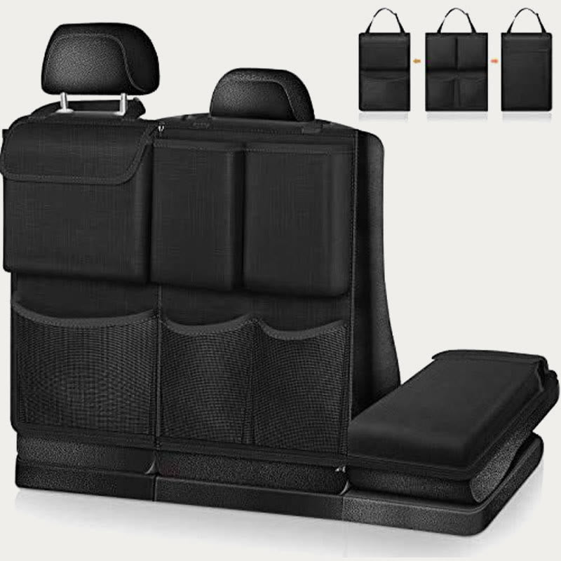 Auto-Organizer für die Rückenlehne, Reißverschluss, abnehmbares Design, Oxford-Aufbewahrungstasche