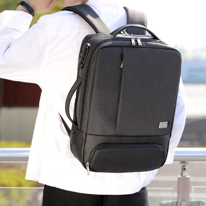 Rucksack für Damen, Business, USB-aufladbar, Reise-Laptop-Organizer-Tasche