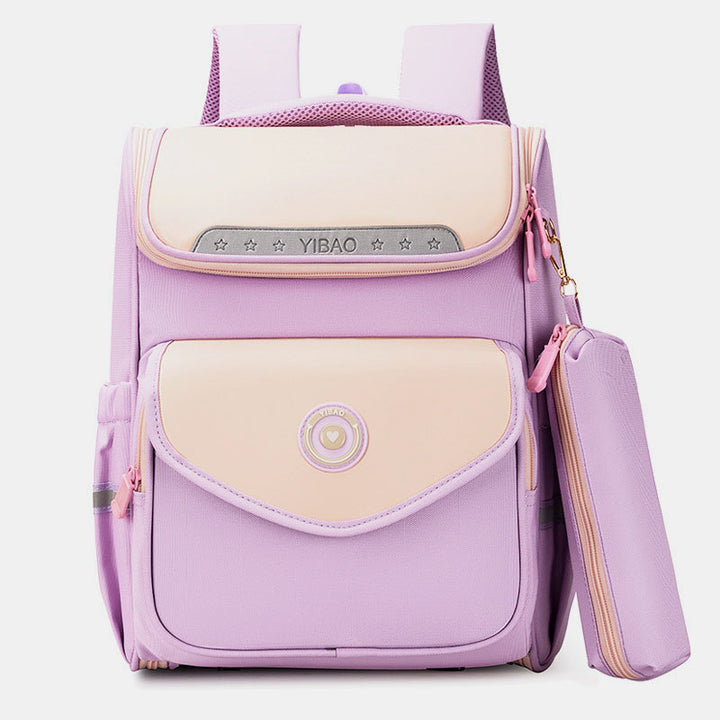 Kinderrucksack für Jungen, Grundschule, Büchertasche, Federmäppchen, Bleistiftbeutel