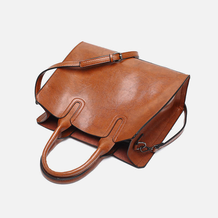 Business-Tragetasche für Damen, Arbeitstasche, lässige Lederhandtasche