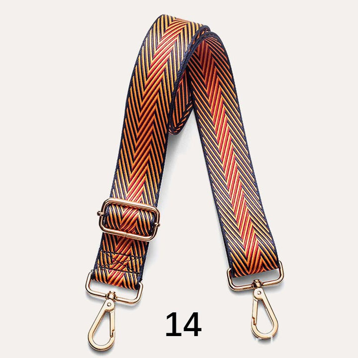 Ersatz verstellbare Crossbody Geldbörse Riemen Streifen breit