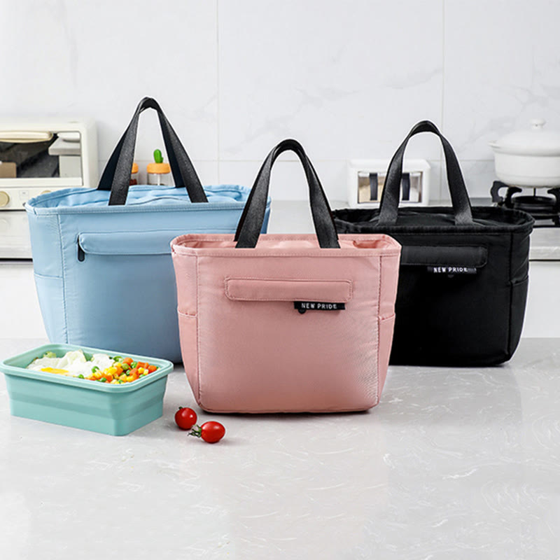 Lunchpaket für Mitarbeiter, hält frisch, große Kapazität, robuste Handtasche