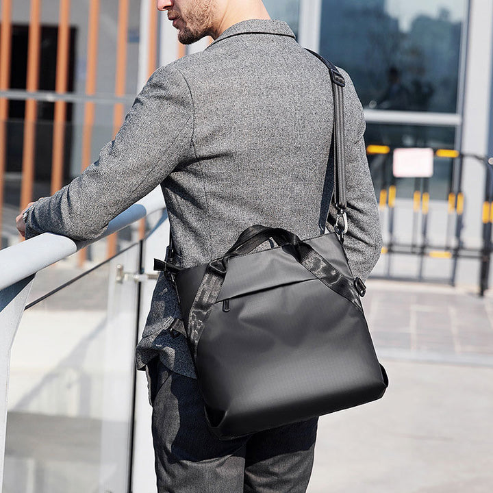Leichte, lässige Umhängetasche für Herren, kleine Business-Handtasche, Aktentasche