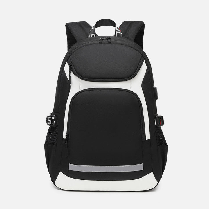 Laptop-Rucksack für Herren, groß, für College, Schule, Büchertaschen, Reise-/Arbeitstasche
