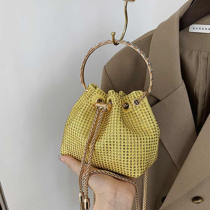 Top-Griff-Tasche für Damen Flash PU-Leder Casual Shopping Umhängetasche