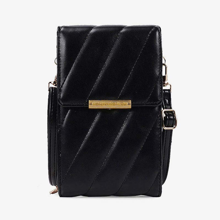 Kleine Crossbody-Handy-Geldbörse für Damen, klassische Handytasche