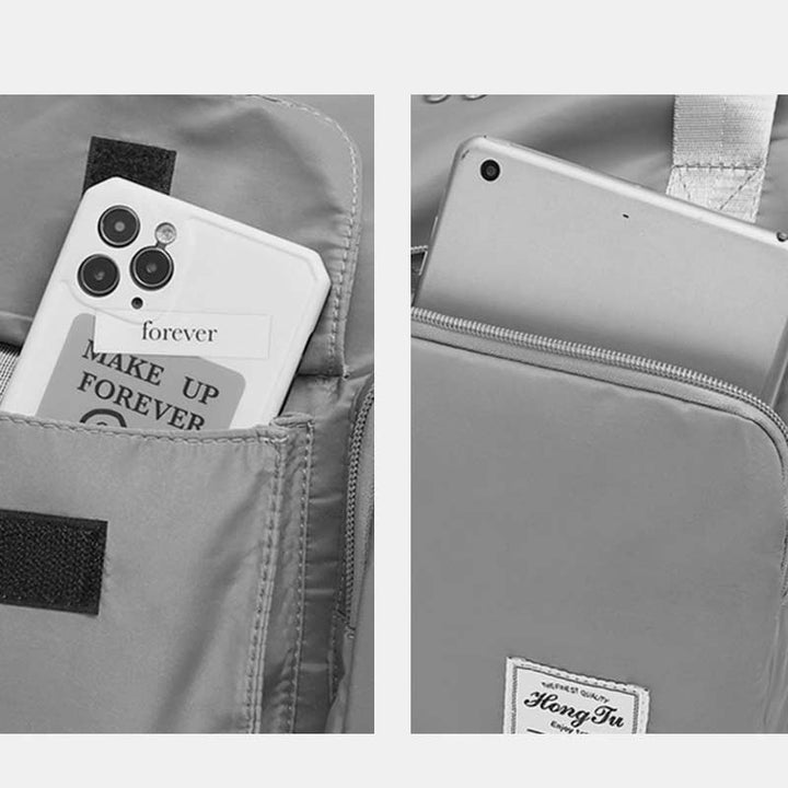 Tragbare Reisetasche mit großem Fassungsvermögen für Damen und Herren, faltbare Reisehandtasche
