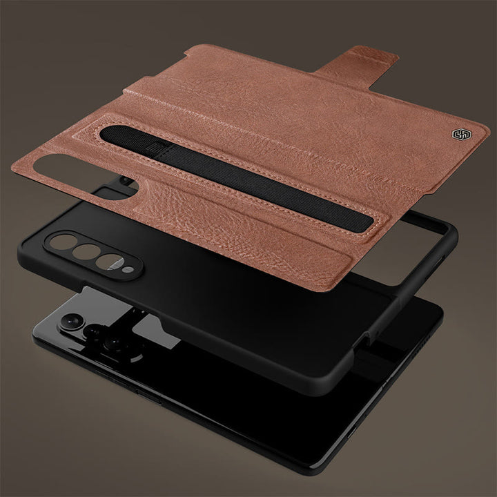 S-Pen Pocket Design Handyhülle für Samsung Lederschutzhülle