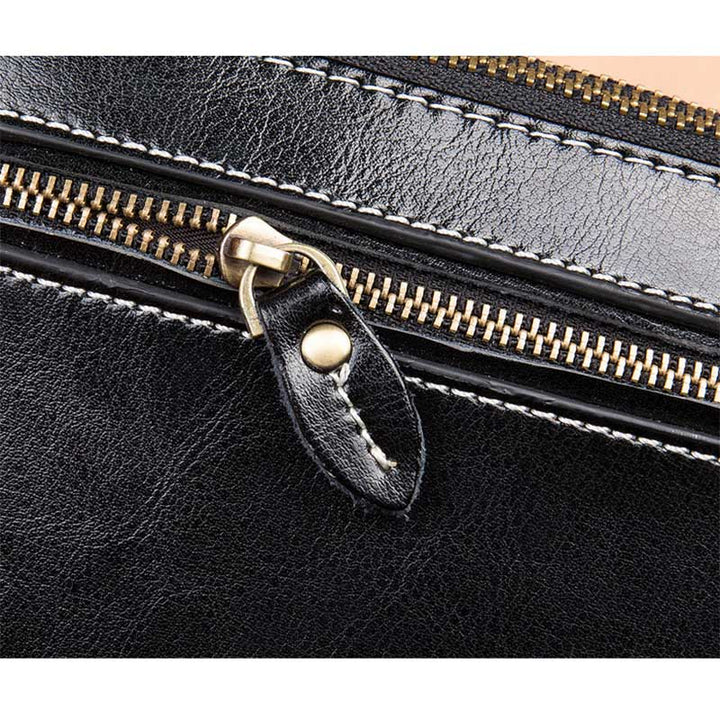 Multi-Tasche Leder Clutch Damen Umhängetasche Handytasche Mini Geldbörse