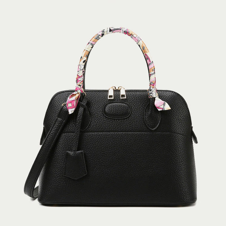 Top-Griff-Tasche für Frauen Vintage dünner Seidenschalgriff