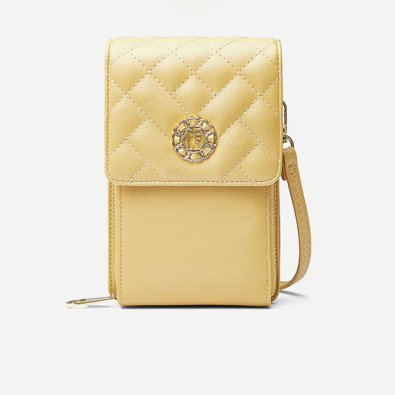 PU Crossbody Handytasche für Damen Schultertasche Geldbörse