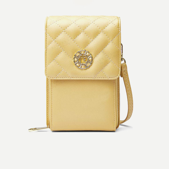 PU Crossbody Handytasche für Damen Schultertasche Geldbörse