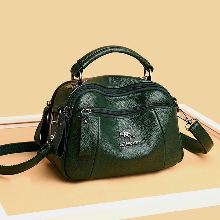 Tasche mit Griff oben für Damen, große Kapazität, einfache Umhängetasche