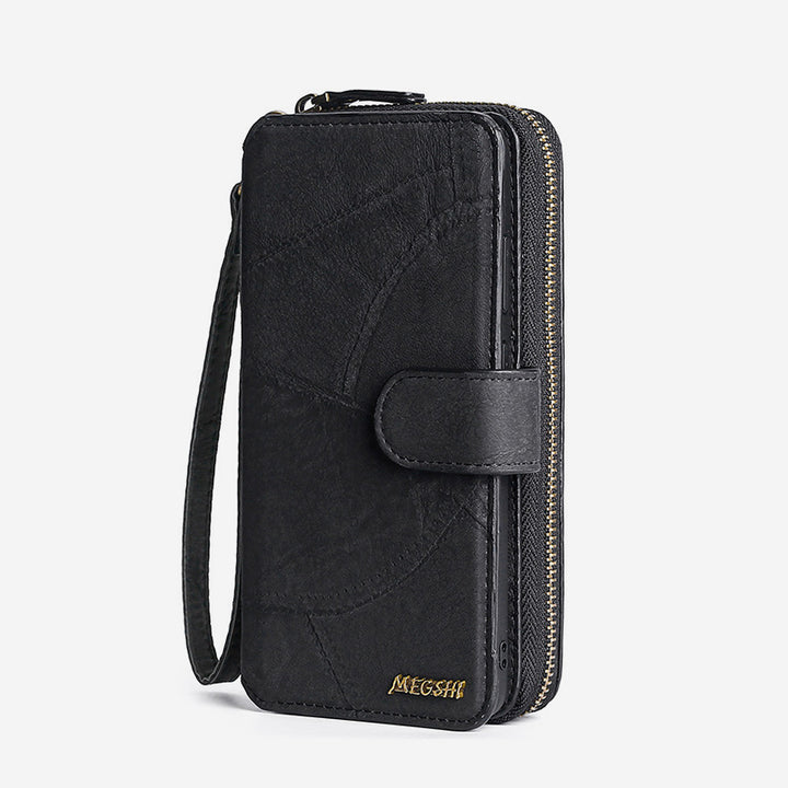 Brieftaschenhülle für die iPhone 15-Serie, magnetisch, abnehmbare Geldbörse