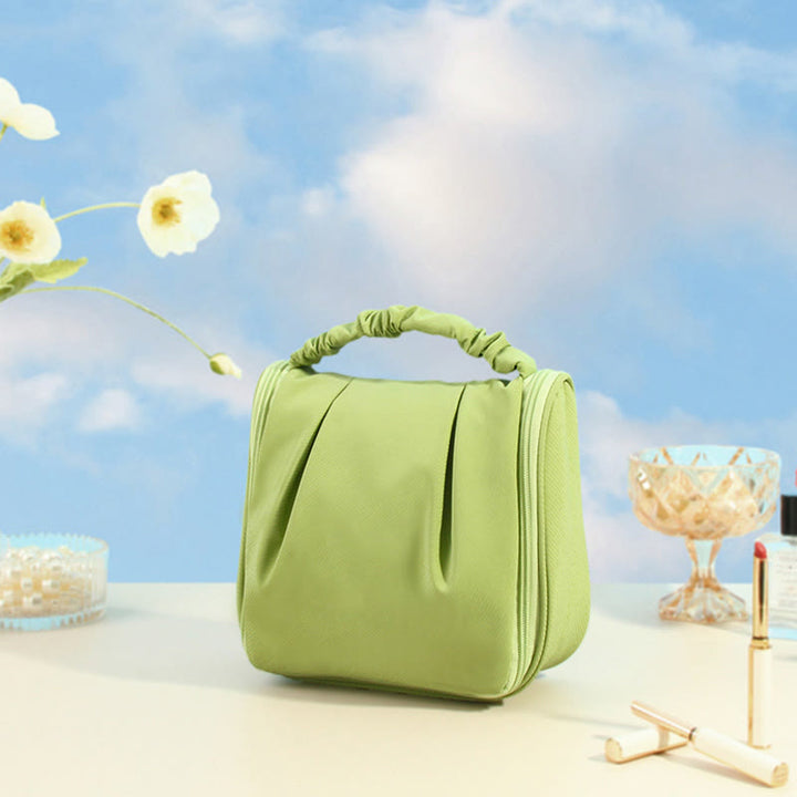 Tragbare Make-up-Handtasche für Damen, große Reiseaufbewahrungstasche
