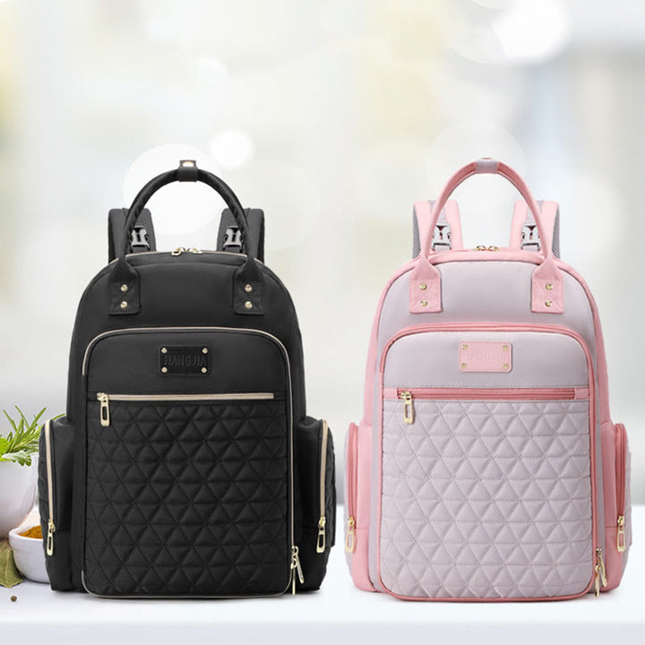 Tragbare Mama-Tasche für Frauen im Freien, wasserdichter, multifunktionaler Oxford-Rucksack