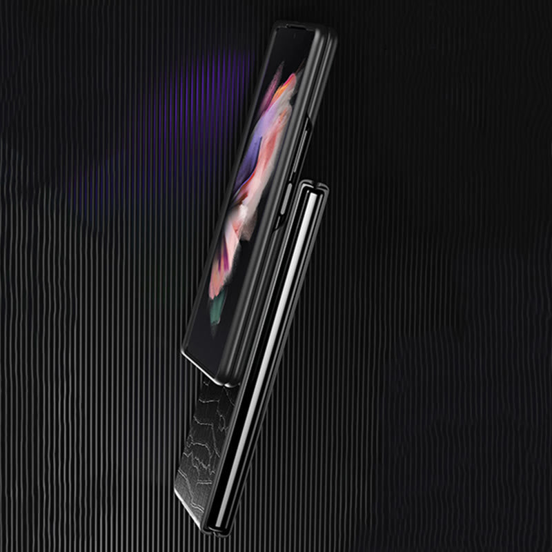 Ultradünne Handyhülle für Samsung PU-Leder-Schutzhülle