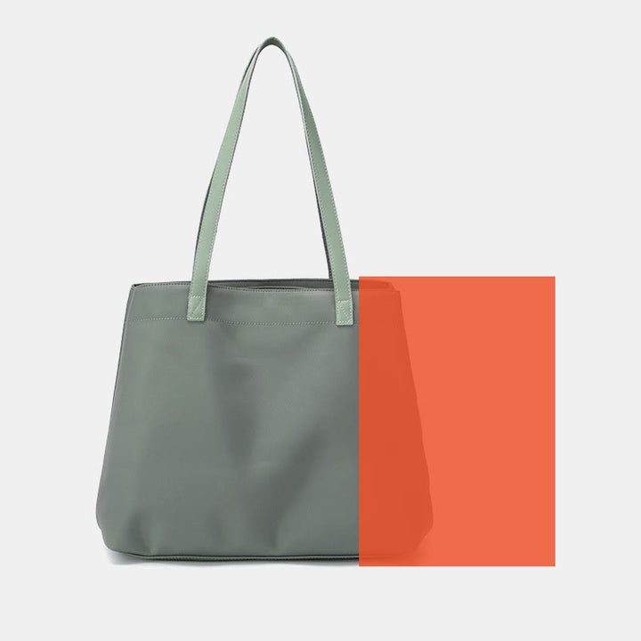 Tragetasche für Damen, große Kapazität, minimalistische Oxford-Umhängetasche