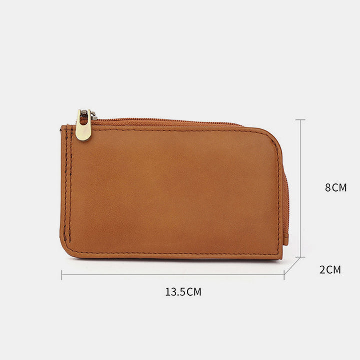 RFID-Diebstahlschutz Vintage-Geldbörse Kartenhalter