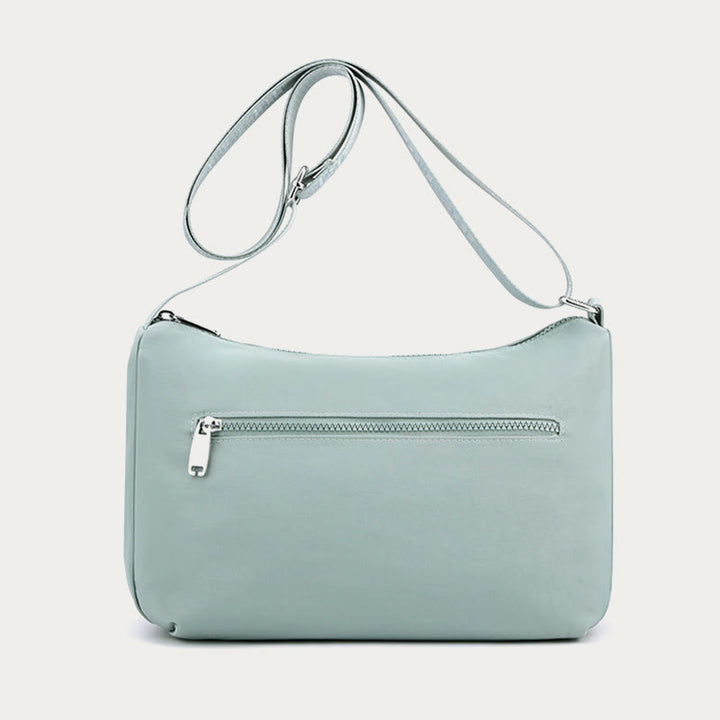 Solide Umhängetasche für die Schule, Reisen, einfache Nylontasche, Geldbörse