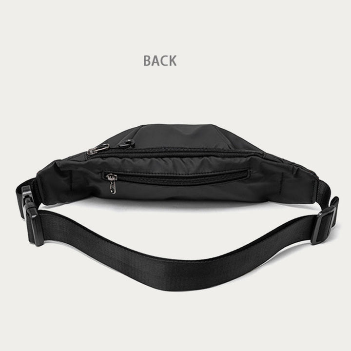 Schultertasche für Herren, schmale, leichte Brusttasche aus Oxford-Gewebe für Mobiltelefone