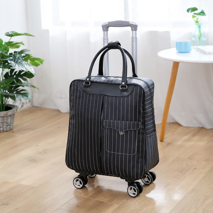 Damen Zugstange Reisetasche Großraumrucksack mit Rädern