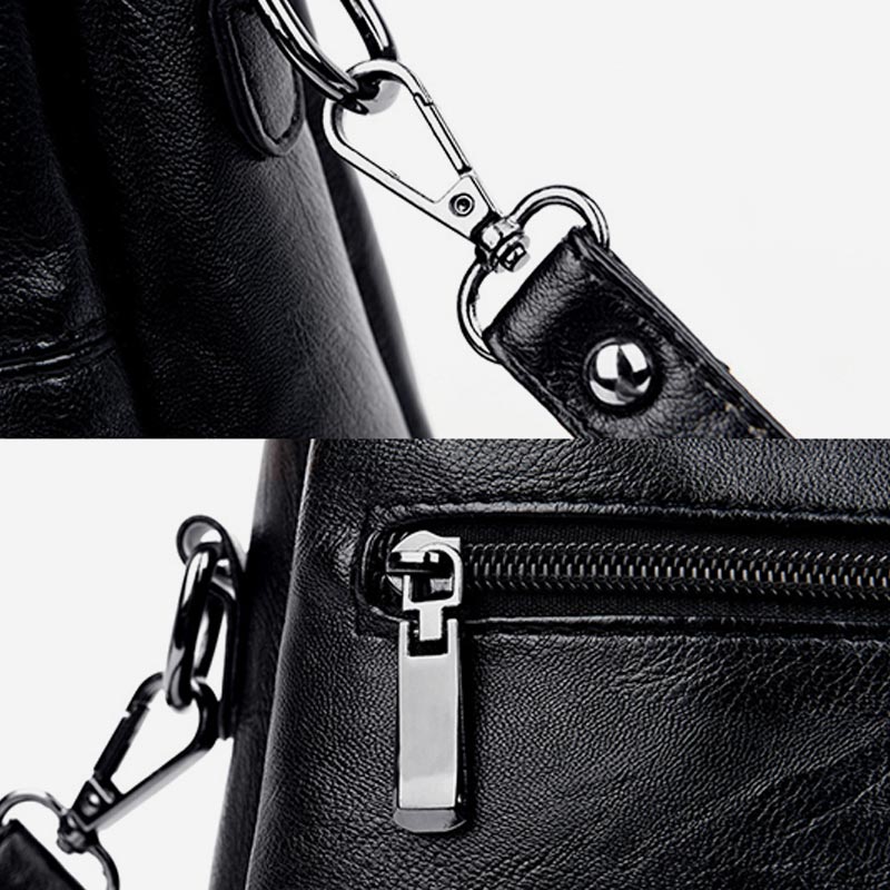 Geldbörsen und Handtaschen für Damen, Umhängetasche aus PU mit mehreren Fächern