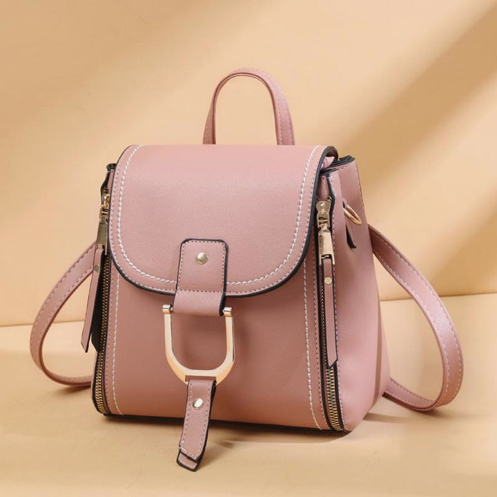 Rucksack für Damen, große Kapazität, Retro-Vintage-Multifunktions-Umhängetasche