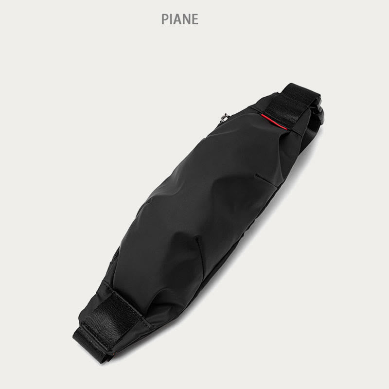 Schultertasche für Herren, schmale, leichte Brusttasche aus Oxford-Gewebe für Mobiltelefone