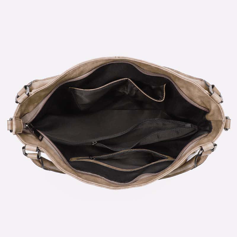 Hobo-Handtaschen aus Leder für Damen, Designer-Schultertaschen, Umhängetaschen