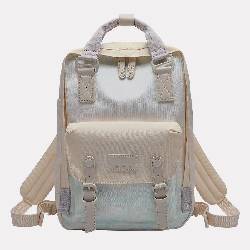 Wasserdichter Reiserucksack im Vintage-Stil im College-Stil
