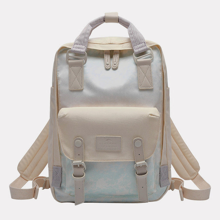 Wasserdichter Reiserucksack im Vintage-Stil im College-Stil