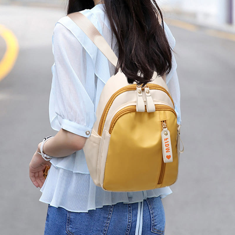 Rucksack für Damen, kraftvoll, große Kapazität, Freizeit, Oxford-Schultasche