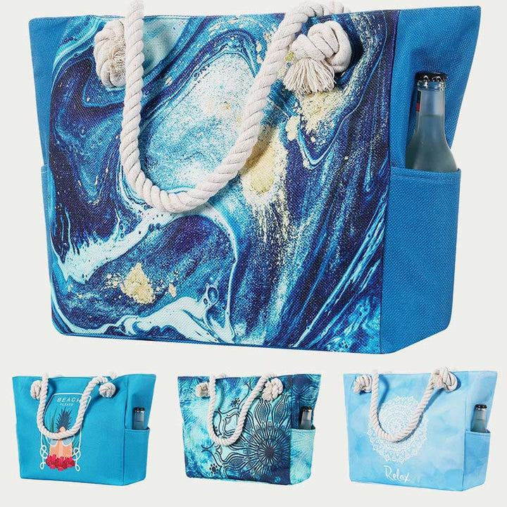 Tragetasche aus Canvas für den täglichen Gebrauch, Strand, Reisen, multifunktional