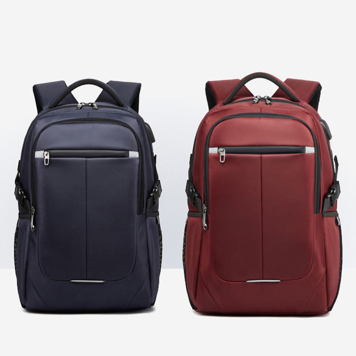 Rucksack für Herren, für Geschäftsreisen, Studenten, Laptop, Oxford, wasserdicht, Tagesrucksack
