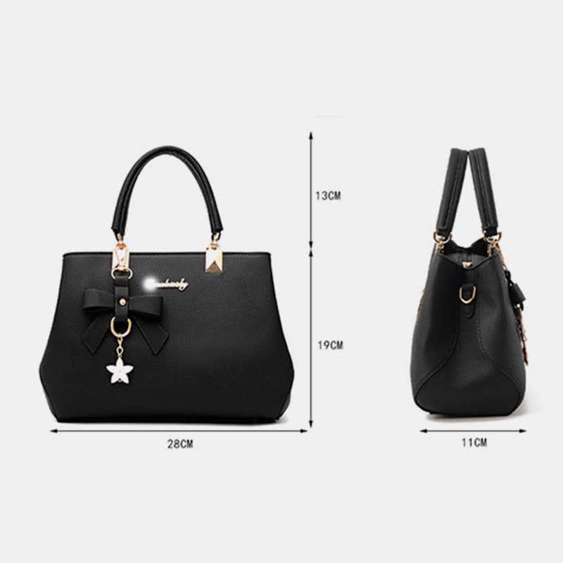 Designer-Umhängetasche für Damen mit Henkel und Umhängegurt