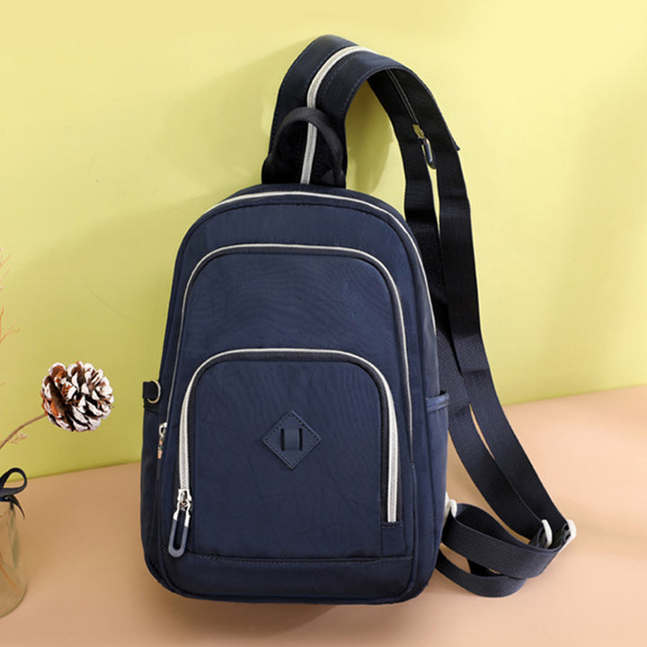 3-Wege-Verwendung Funktioneller Sling Bag-Rucksack für Frauen Leichter wasserdichter