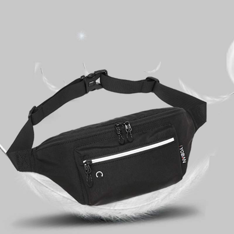 Reflektierende Hüfttaschen für Männer und Frauen, leichte Brusttasche